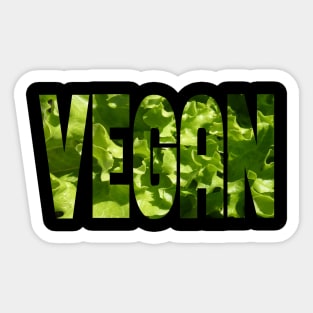 VEGAN HEALTHY HEALTH Sticker